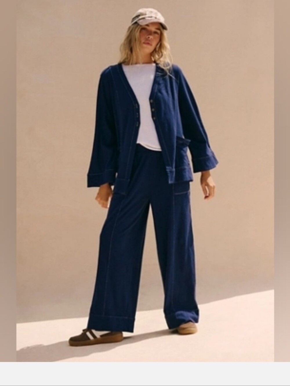 NWOT Free People Strada Pant Set